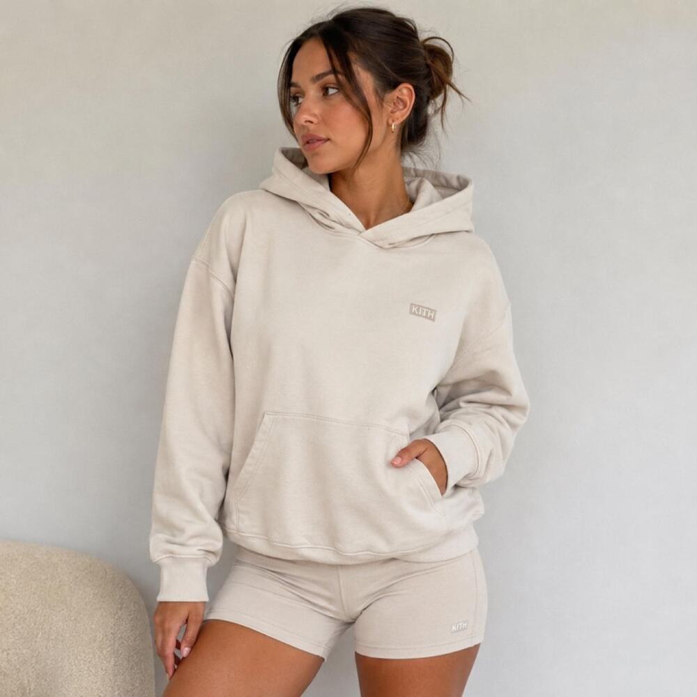 Kith hoodie in light gray